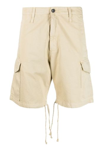 Haikure knee-length cotton bermuda shorts - Toni neutri