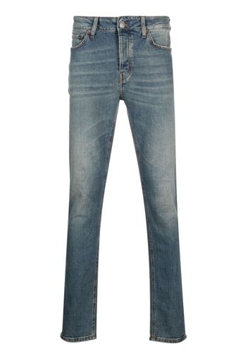 Haikure stonewashed mid-rise jeans - Blu