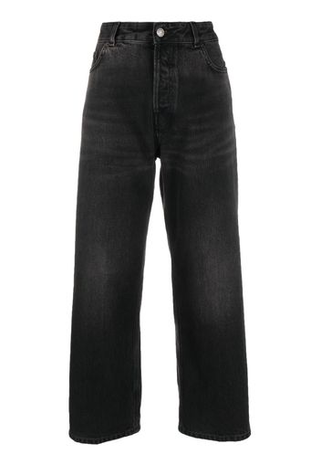 Haikure Jeans a gamba ampia - Nero