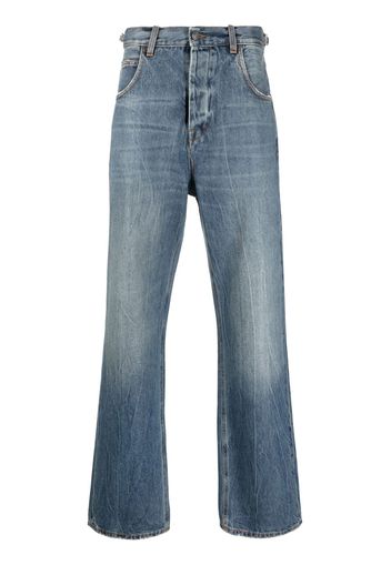 Haikure straight-leg cotton jeans - Blu