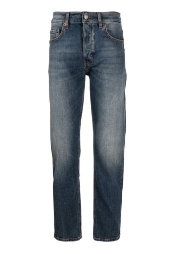 Haikure stonewashed straight-leg jeans - Blu