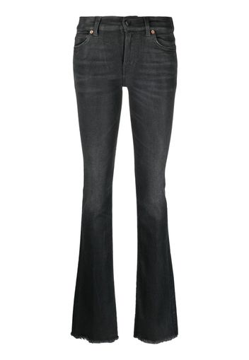 Haikure low-rise flared jeans - Grigio