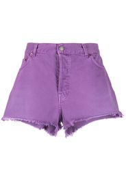 Haikure frayed-hem denim shorts - Viola