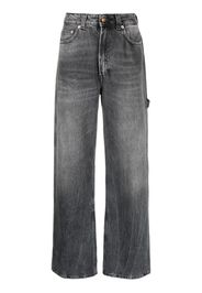 Haikure Jeans a gamba ampia - Nero