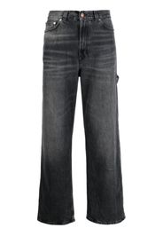 Haikure Jeans a gamba ampia - Nero