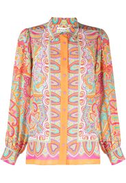 Hale Bob Camicia con stampa paisley - Arancione