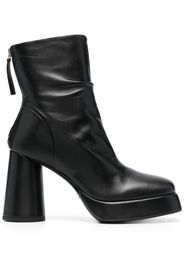 Halmanera Lara 90mm ankle boots - Nero