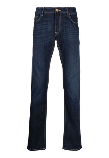 Hand Picked straight-leg jeans - Blu