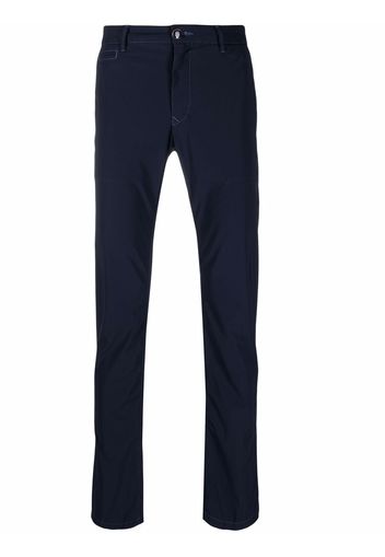 Hand Picked slim chino trousers - Blu