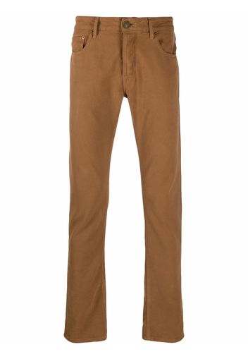 Hand Picked Chino dritti - Marrone