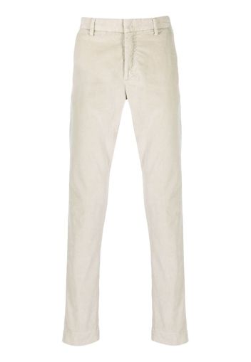 Hand Picked straight-leg corduroy trousers - Toni neutri