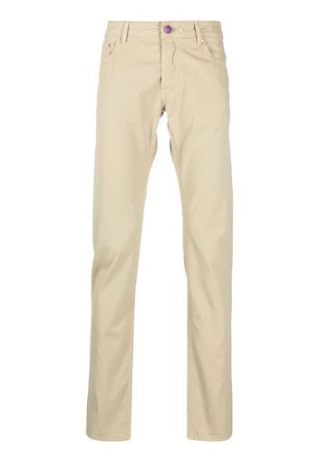 Hand Picked Orvieto slim-cut jeans - Toni neutri