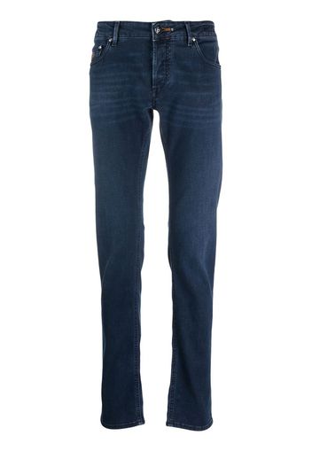 Hand Picked dark slim-fit jeans - Blu