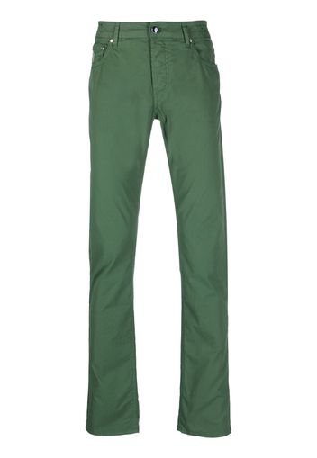 Hand Picked Pantaloni dritti - Verde