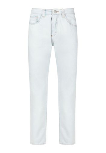 Handred Jeans dritti a vita media - Blu