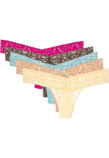 Hanky Panky Set di 5 perizoma - Rosa