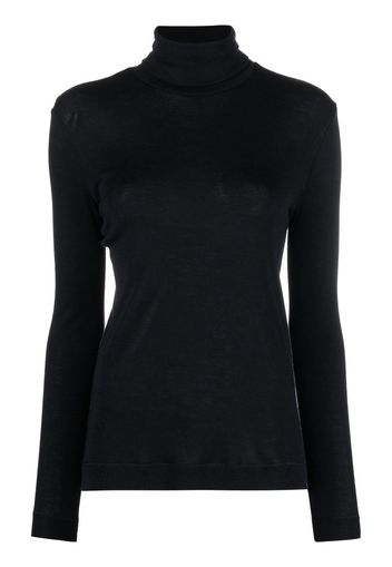 Hanro high-neck knitted jumper - Nero