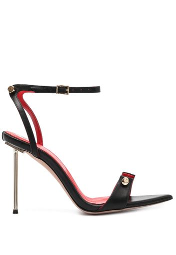 HARDOT 115mm bar-pin sandals - Nero