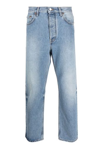 Harmony Paris mid-rise straight-leg jeans - Blu