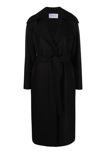 Harris Wharf London belted trench coat - Nero