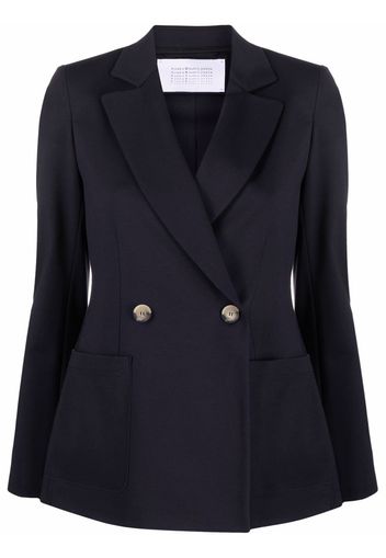 Harris Wharf London Cappotto doppiopetto - Blu