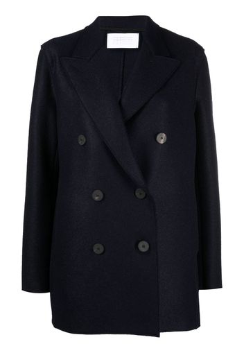 Harris Wharf London double-breasted tailored coat - Blu