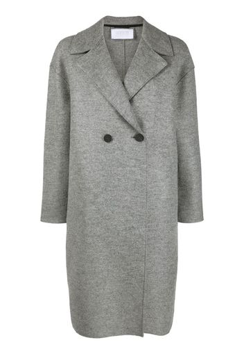 Harris Wharf London double-breasted pressed-wool coat - Grigio