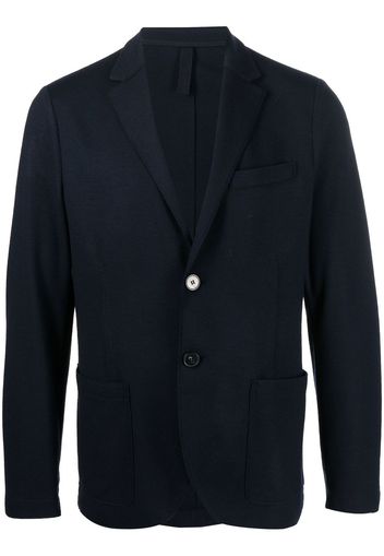 Harris Wharf London virgin-wool single-breasted blazer - Blu