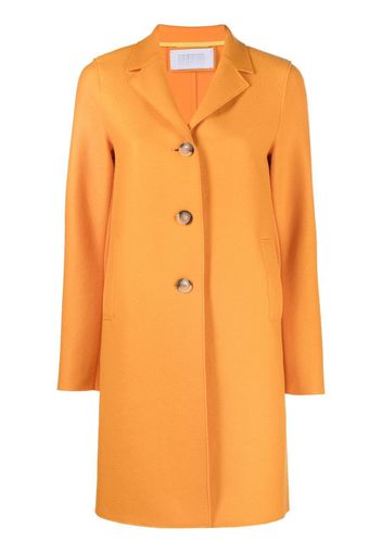 Harris Wharf London virgin-wool single-breasted coat - Arancione