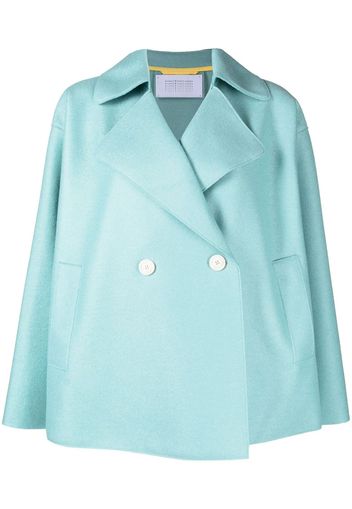 Harris Wharf London oversized double-breasted wool jacket - Blu