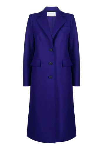 Harris Wharf London single-breasted buttoned wool coat - Viola