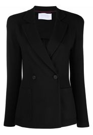 Harris Wharf London double-breasted virgin wool blazer - Nero