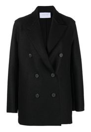 Harris Wharf London double-breasted wool blazer - Nero