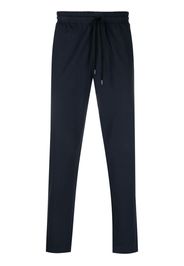 Harris Wharf London seersucker track pants - Blu