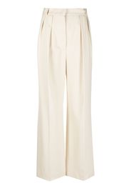 Harris Wharf London pleat-detail high-waisted trousers - Toni neutri