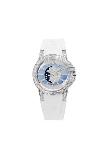 Harry Winston 2010 pre-owned Ocean 36mm - Bianco