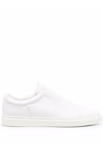 Harrys of London leather slip-on sneakers - Bianco