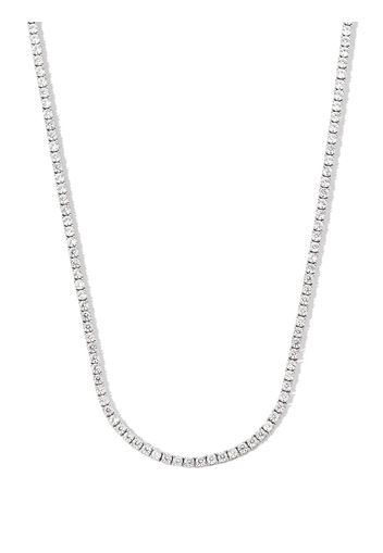 Hatton Labs sterling silver crystal-embellished necklace - Argento