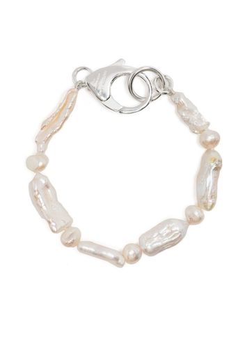 Hatton Labs Baroque Mix pearl bracelet - Bianco