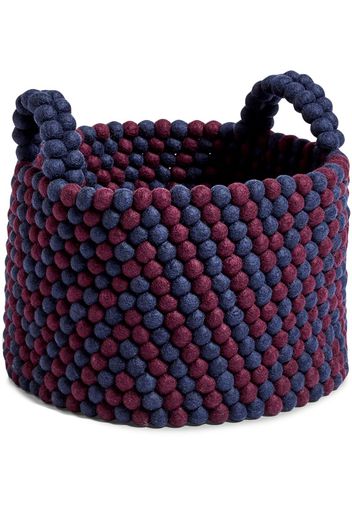 Bead Basket', burgundy