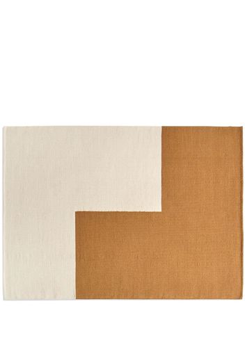 HAY Flat Works cotton-wool rug - Toni neutri