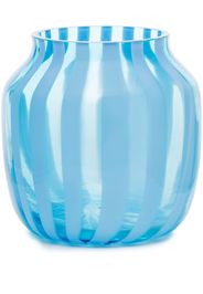 HAY Juice striped vase - Blu