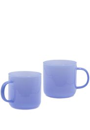 HAY set of 2 Borosilicate mugs - Blu