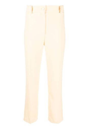 Hebe Studio tailored high-waisted trousers - Toni neutri