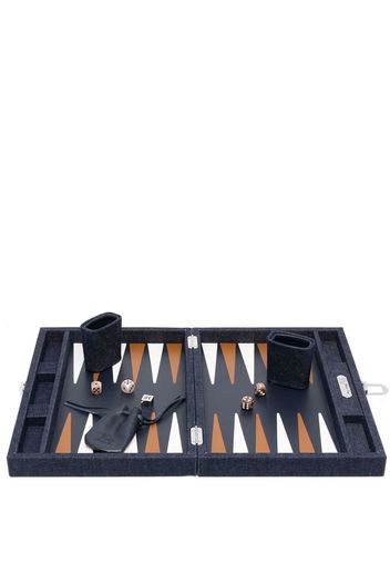 Hector Saxe Daniel Medium Backgammon set - Blu