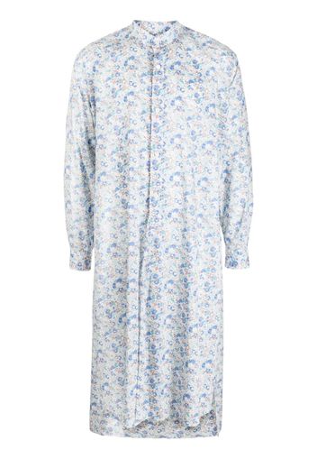 Hed Mayner Camicia a fiori - Blu