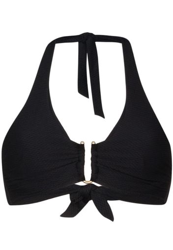 Core halterneck bikini top