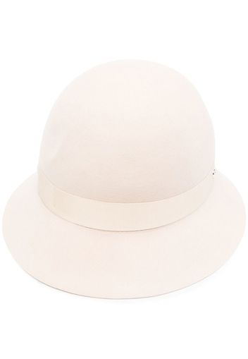 Helen Kaminski ribbon-trim felt sun hat - Toni neutri