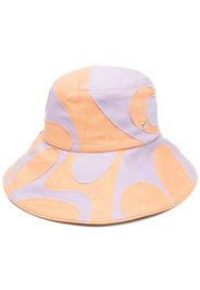Helen Kaminski Ives colour-block bucket hat - Viola