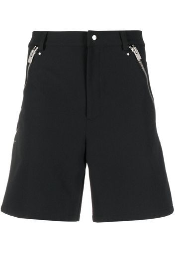 HELIOT EMIL Shorts con zip laterale - Nero